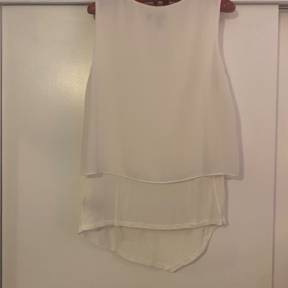 Chiffon 3 layer Sleeveless Tunic, Size S - Picture 4 of 9